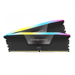 CORSAIR VENGEANCE RGB DDR5 RAM 32GB (2x16GB) 6000MHz CL30 AMD EXPO iCUE Compatible Computer Memory - Gray (CMH32GX5M2B6000Z30K)